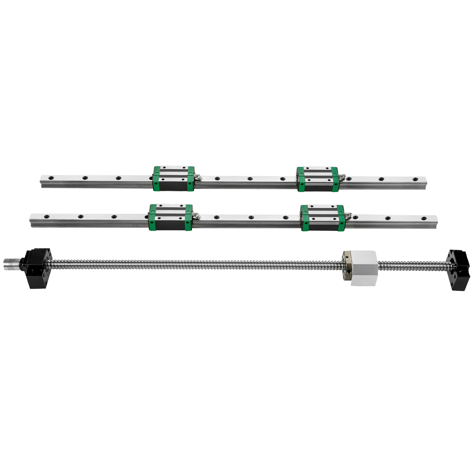 Lineaire geleiderail, 2 stuks, - Hgr20 Linear Guide Rail Ballscrew Set recensie en prijs